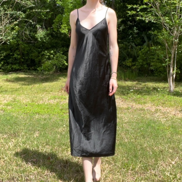 2/$40 Vintage Satin Slip - Picture 4 of 6